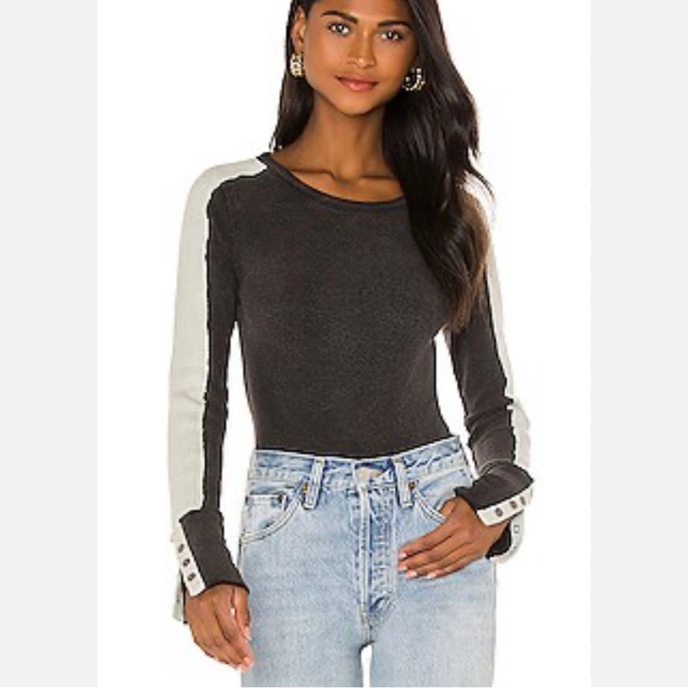 Free People Tasha Color Block Thermal.